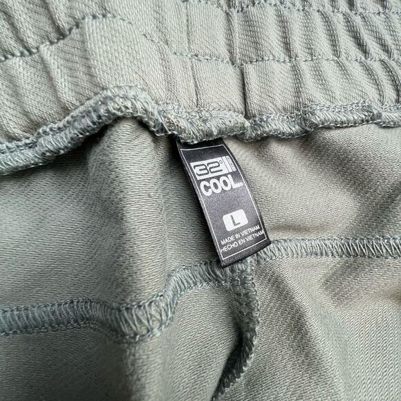 32 Degrees Women's Elastic Waistband Cargo Pockets Jogger Olive Green Large NWT - Picture 13 of 14